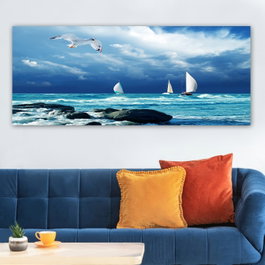 Wallity Lienzo Decorativo Multicolor 50 x 120 cm